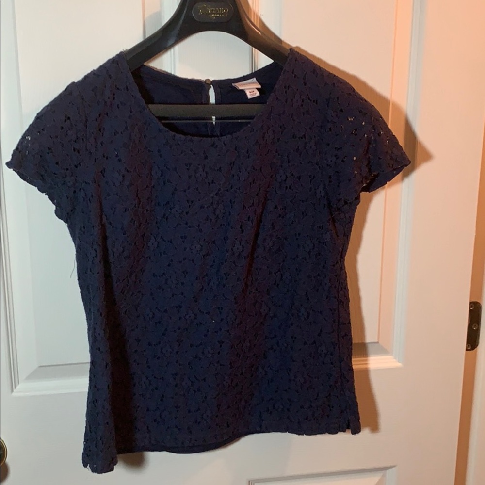 Size S Merona Navy Blouse